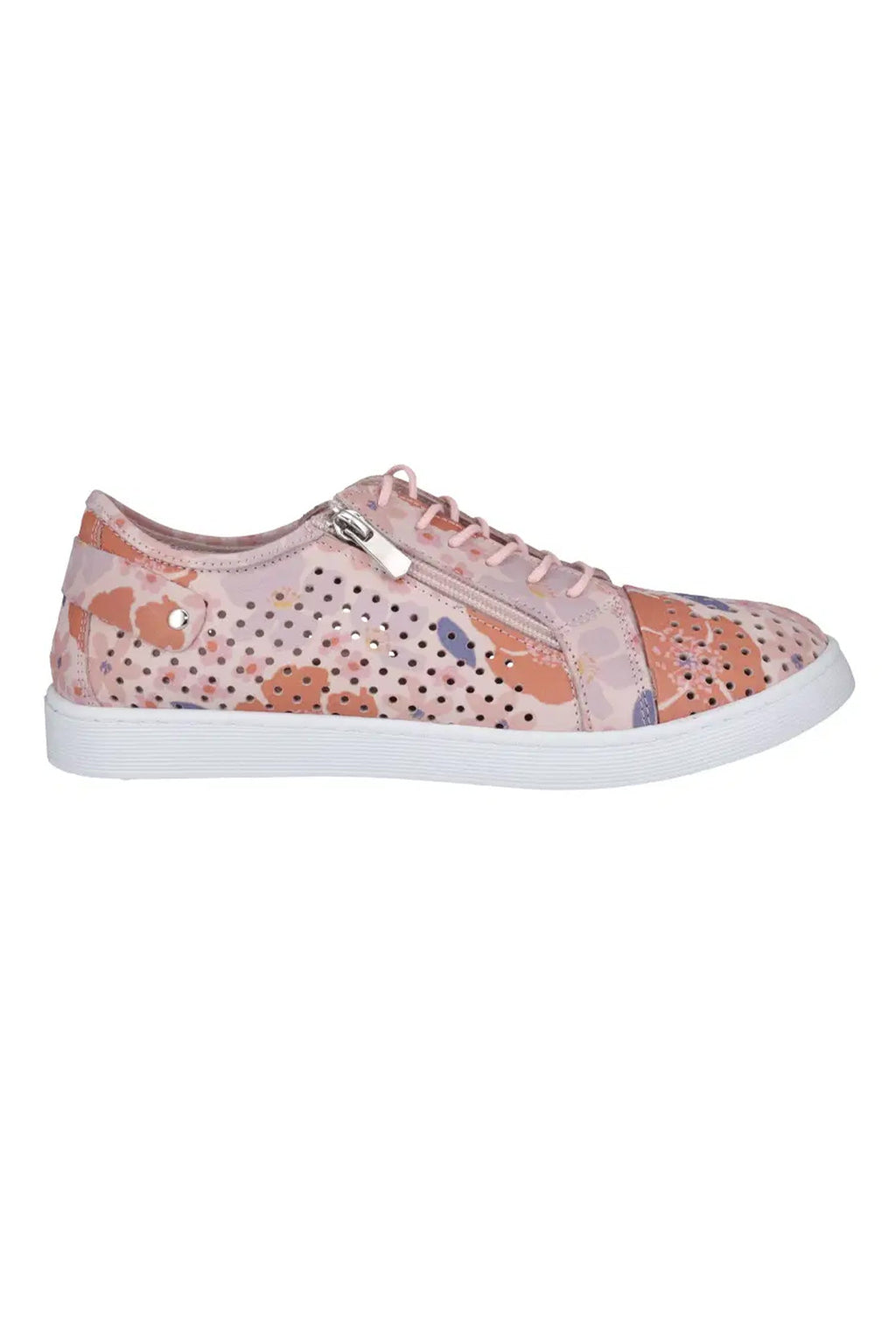 EG17P Zipped Sneakers in Mojave