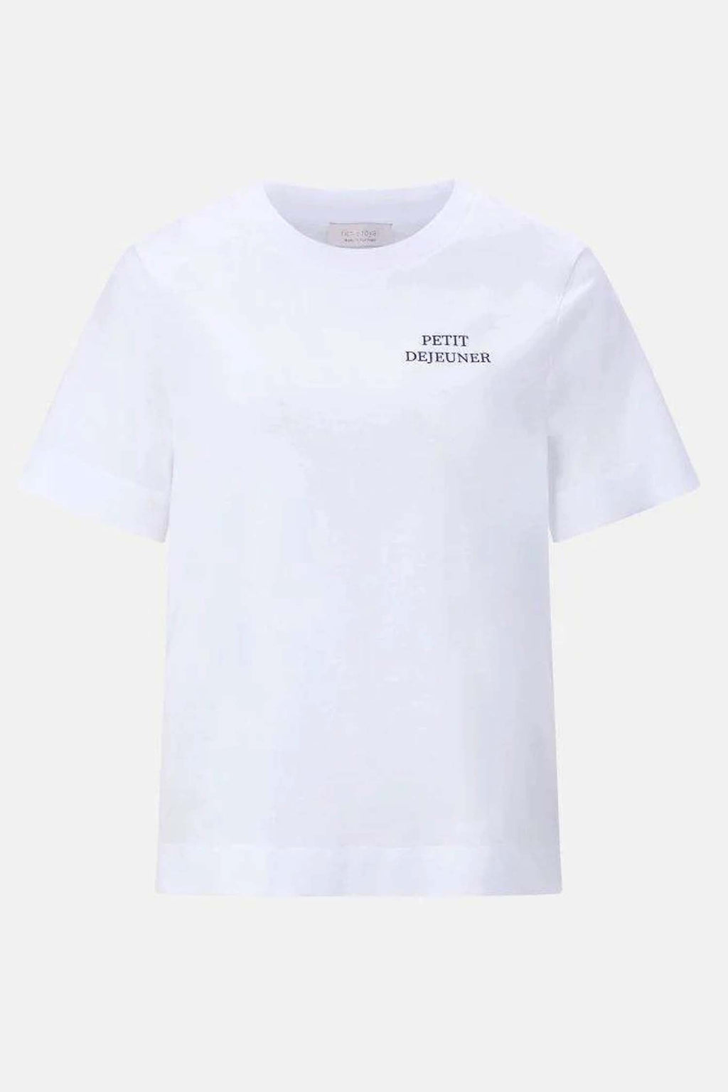 Easy Fit T-Shirt Breakfast in White