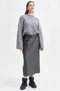 Elegance Long Shine Skirt | FINAL SALE