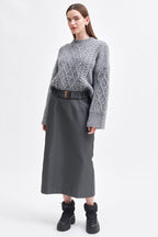 Elegance Long Shine Skirt | FINAL SALE