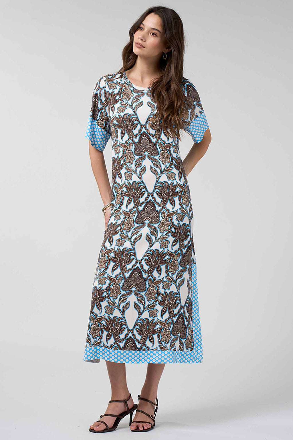 Ella Dress in Silk White