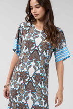 Ella Dress in Silk White