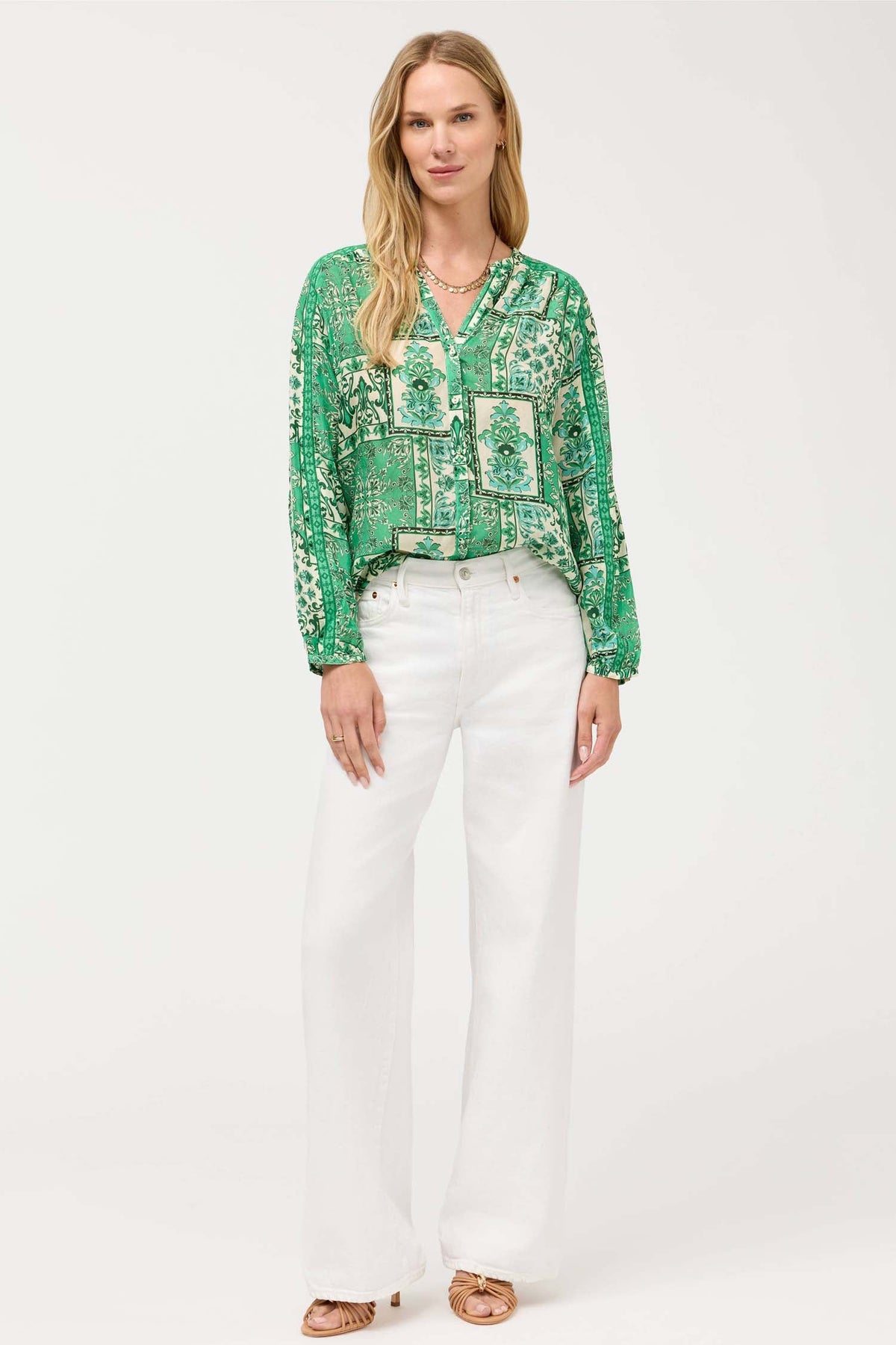 Ellen Button Up in Hollandia