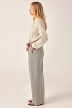Elta Blouse in Cloud Thread