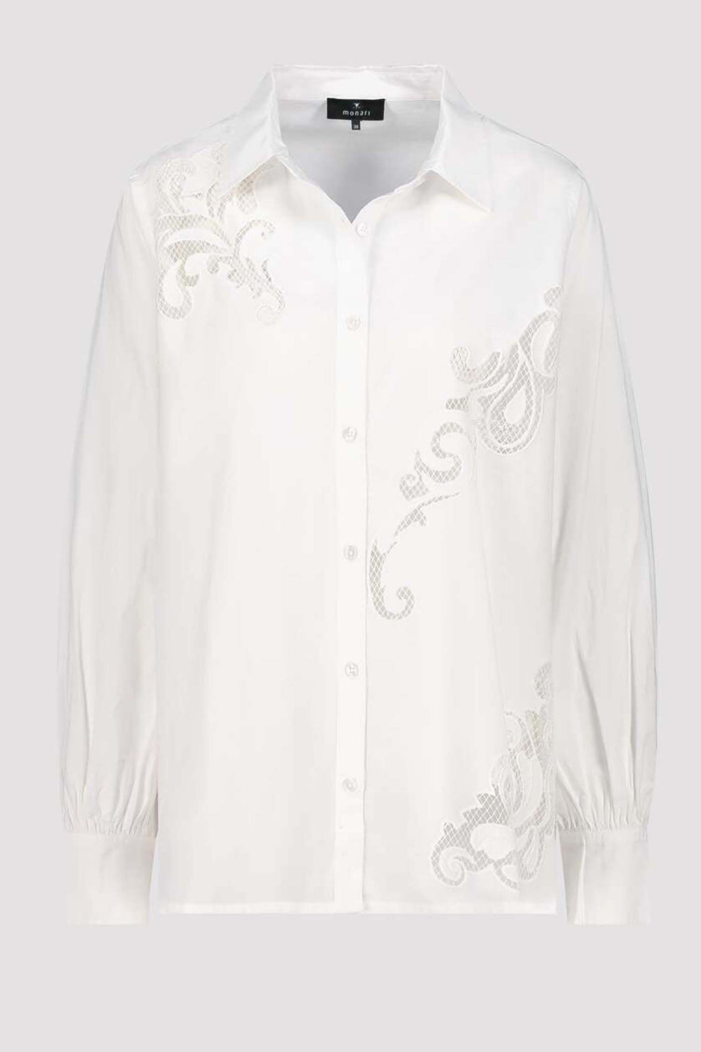 Embroidery Blouse in Cream