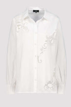 Embroidery Blouse in Cream