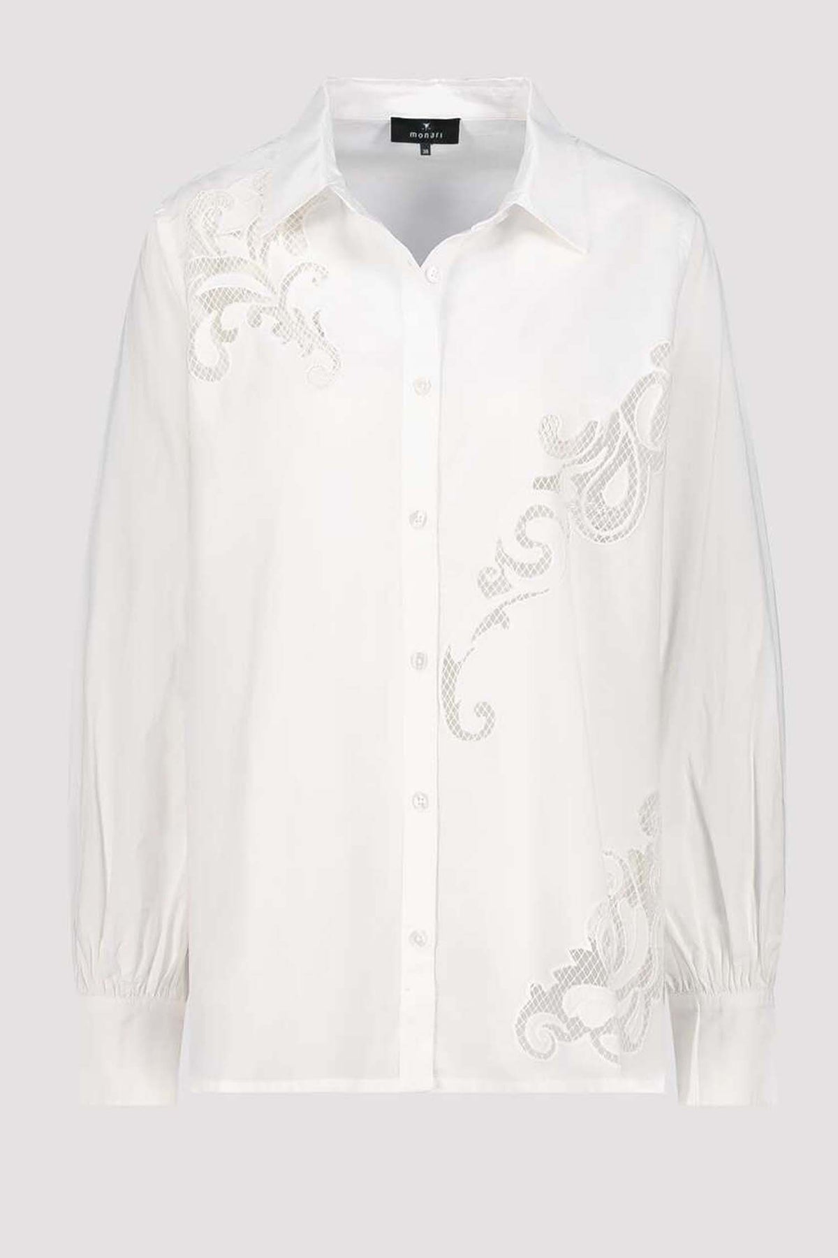 Embroidery Blouse in Cream