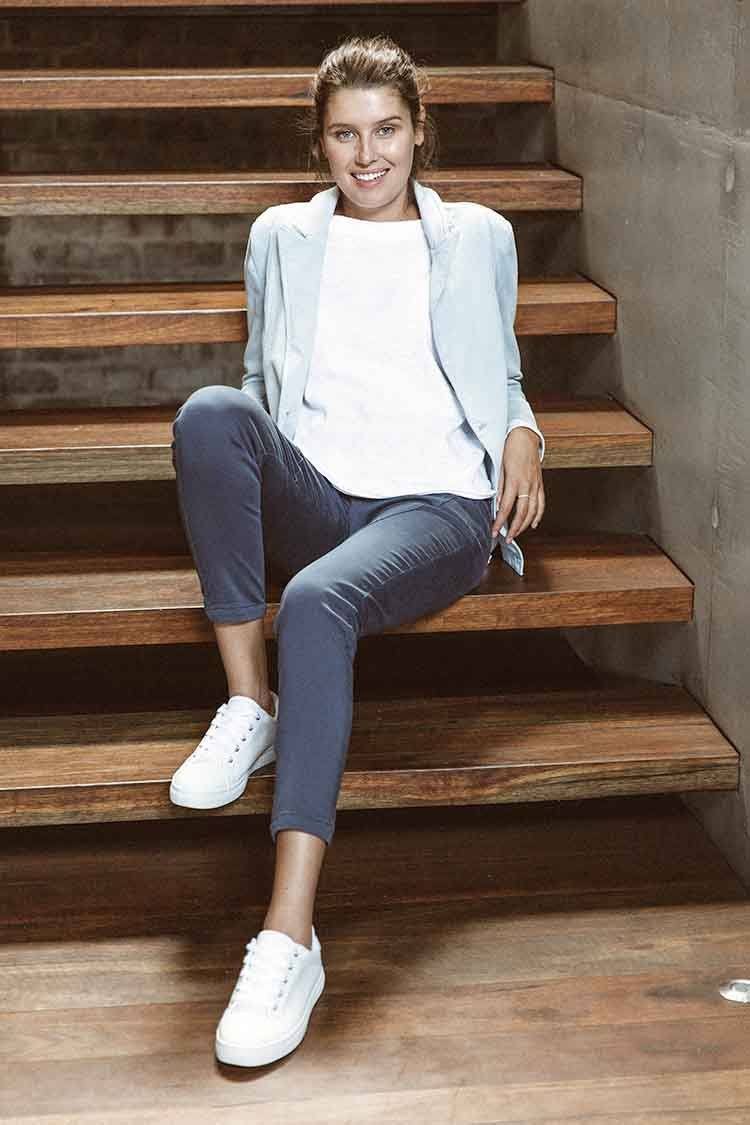 Emilia Jean in Indigo Bottoms Milson 