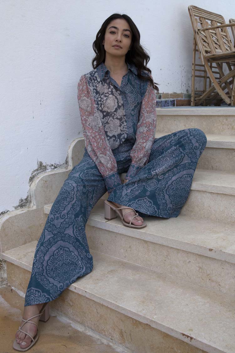 Emilia Pant in Indigo Henna | FINAL SALE