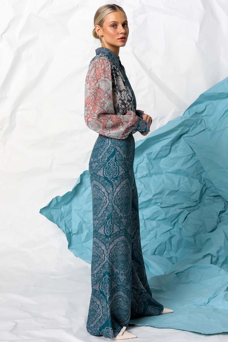Emilia Pant in Indigo Henna | FINAL SALE
