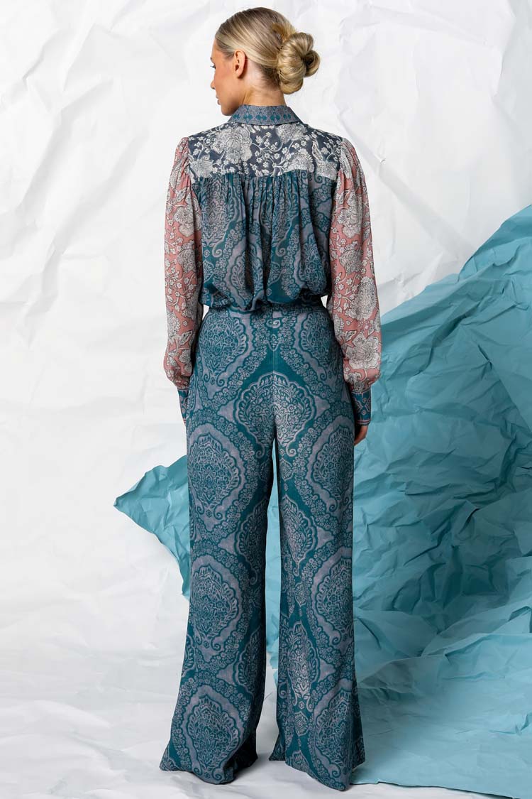 Emilia Pant in Indigo Henna | FINAL SALE