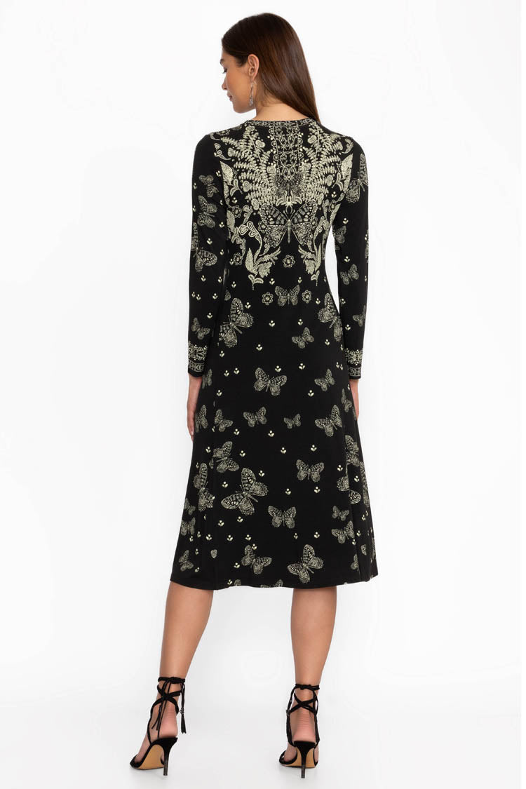 Farfalla Janie Fav A-Line Knit Dress