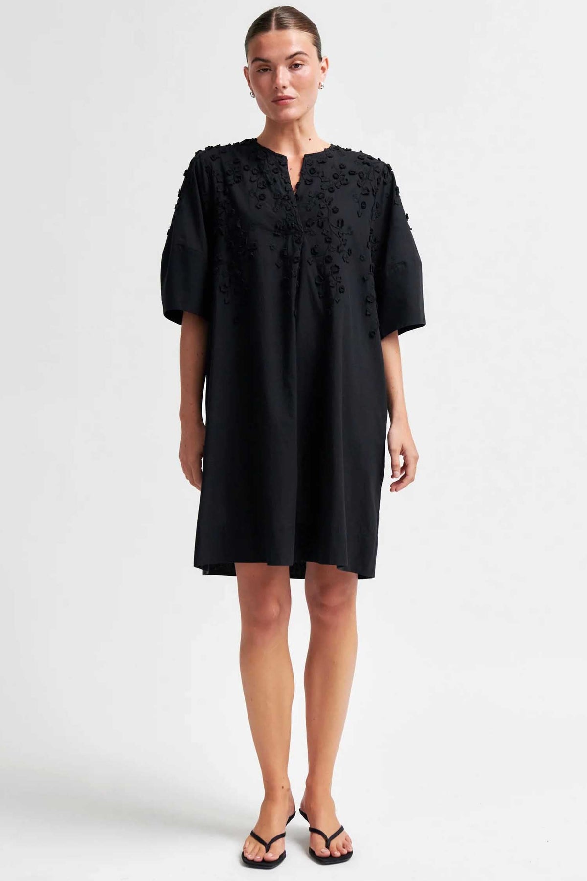 Farrow Mini Dress in Black