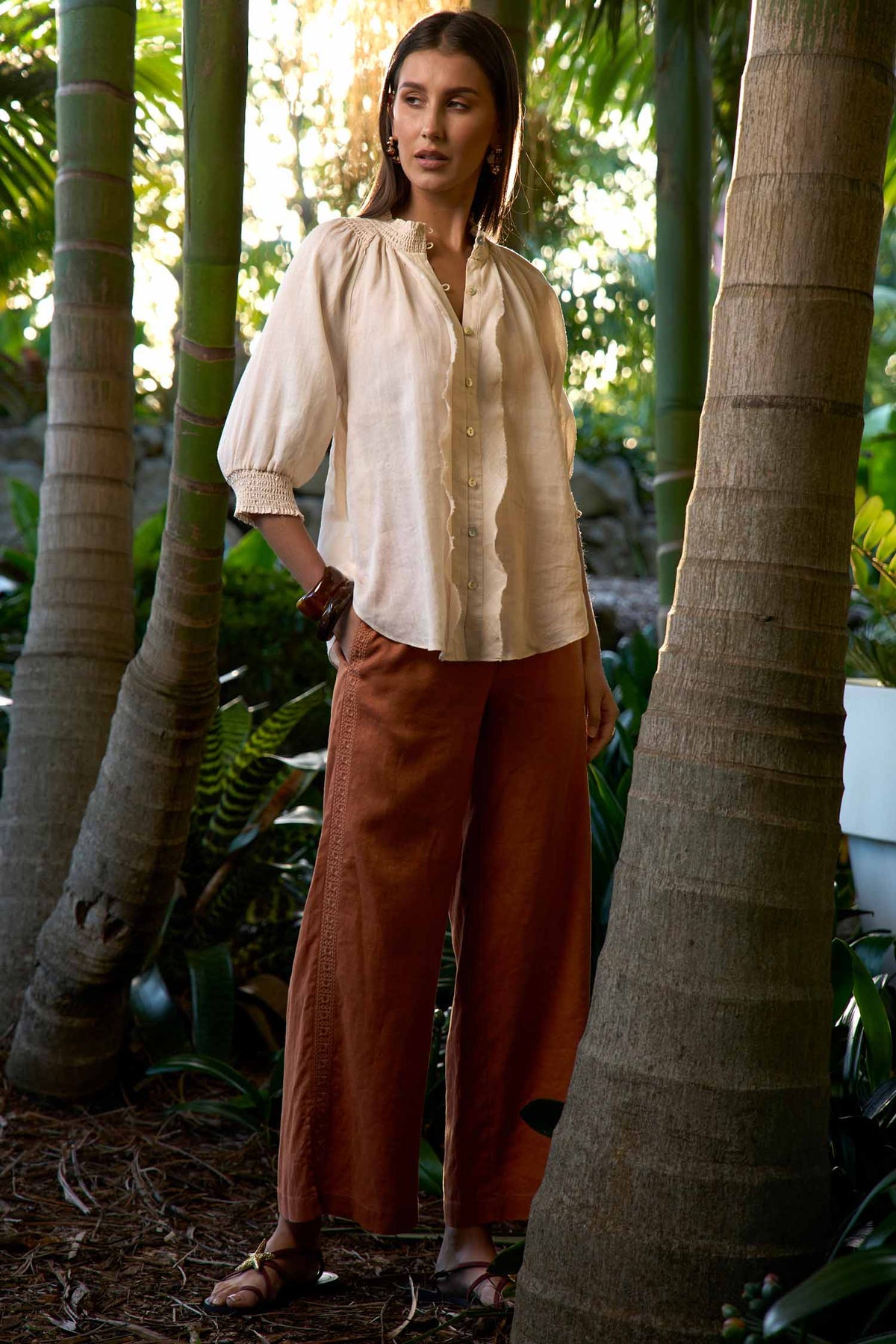 Firefly Pant in Tan