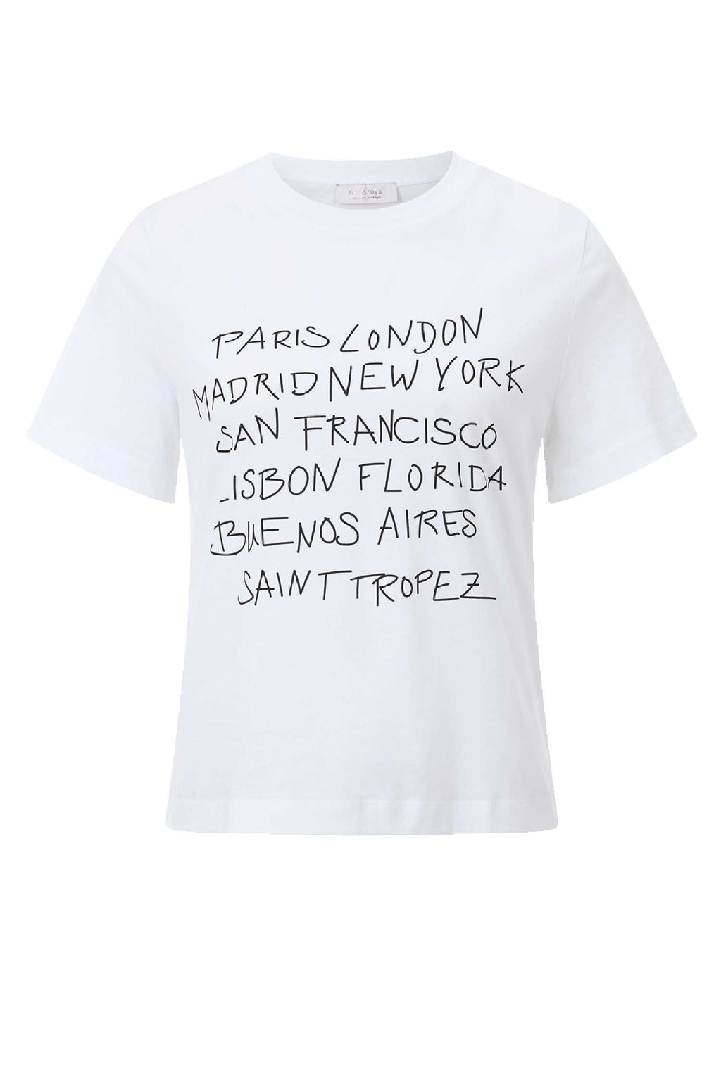 Fit T-Shirt w City Names
