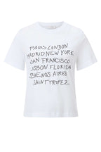 Fit T-Shirt w City Names