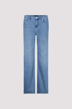 Flare Jean in Blue Denim