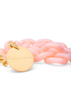 Flat Chain Bracelet in Peach Sorbet