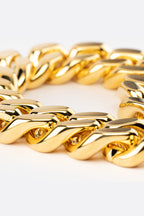 Flat Chain Necklace in Gold