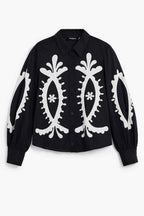 Floral Shirt in Black