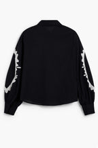 Floral Shirt in Black