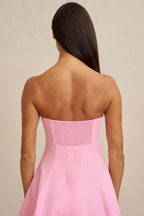Florelle Strapless Dress in Pink