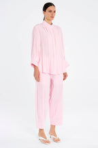 Folded Blouse in Rosebud