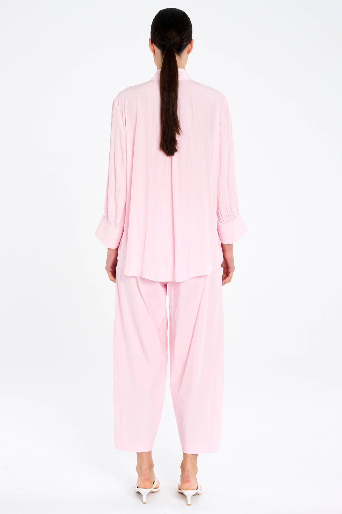Folded Blouse in Rosebud