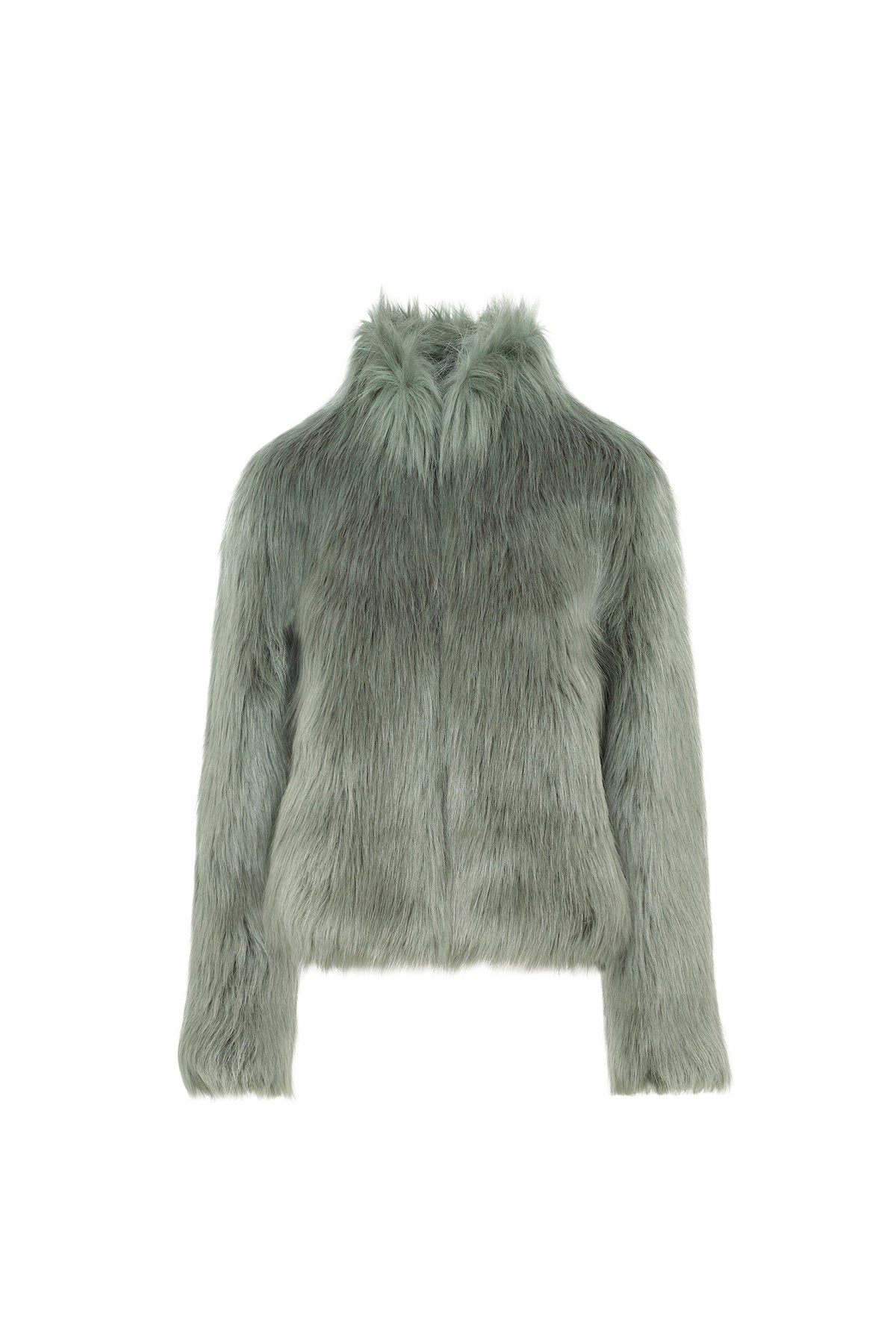 Fur Delish Jacket in Sage