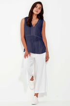 Gala Tank in Denim