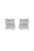 Georgette Earrings in Silver