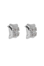 Georgette Earrings in Silver