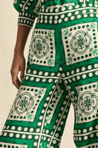 Gesture Pant in Parrot Scarf