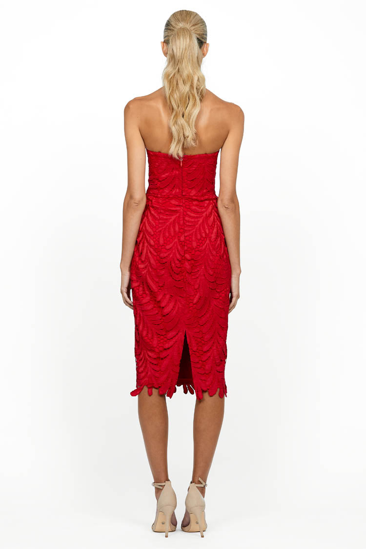 Gloria Strapless Midi Dress | FINAL SALE