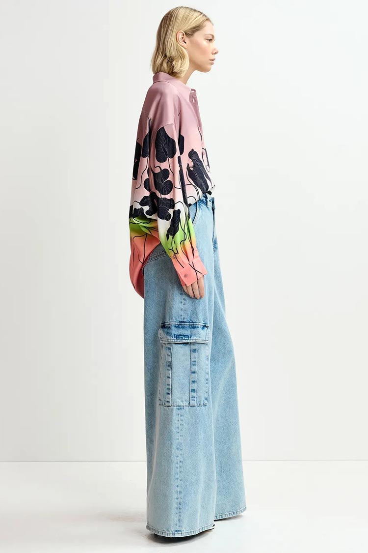 Gnome Wide Leg Cargo Jeans | FINAL SALE
