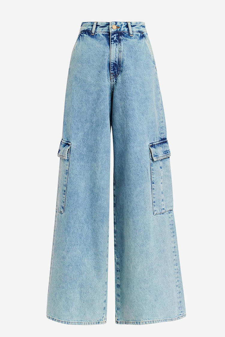 Gnome Wide Leg Cargo Jeans | FINAL SALE