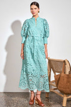 Gravitate Maxi Dress in Pistachio