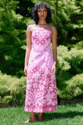 Harper Dress in Magenta