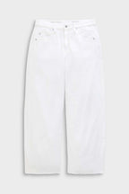 Hattie Crop Jean in Gallery White