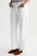 Hattie Crop Jean in Gallery White