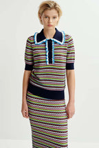Haximum Multicoloured Striped Polo
