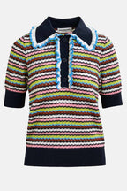 Haximum Multicoloured Striped Polo