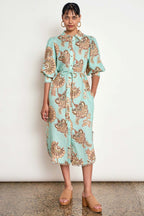 Heir Dress in Mint Kgari