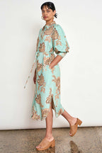 Heir Dress in Mint Kgari