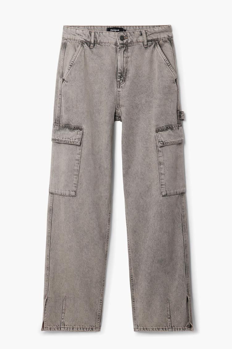 High Waisted Cargo Jeans | FINAL SALE