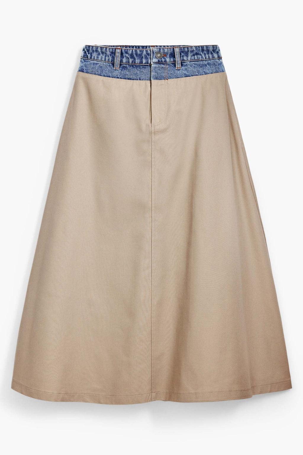 Hybrid Long Flared Skirt | FINAL SALE