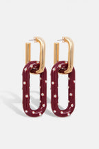 Idry Link Earrings in Margot Mauve