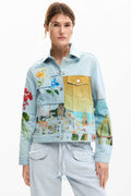 Indi Denim Jacket in Medium Wash