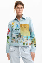 Indi Denim Jacket in Medium Wash
