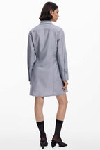 Inky Lacroix Dress in Antracita